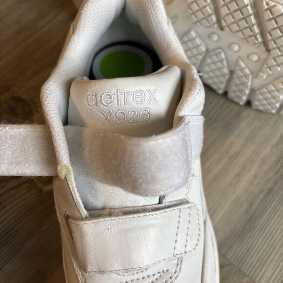 NEW Aetrex X926 White Double Strap Walker Shoes Women's 6.5 (MSRP $184) - Picture 7 of 12